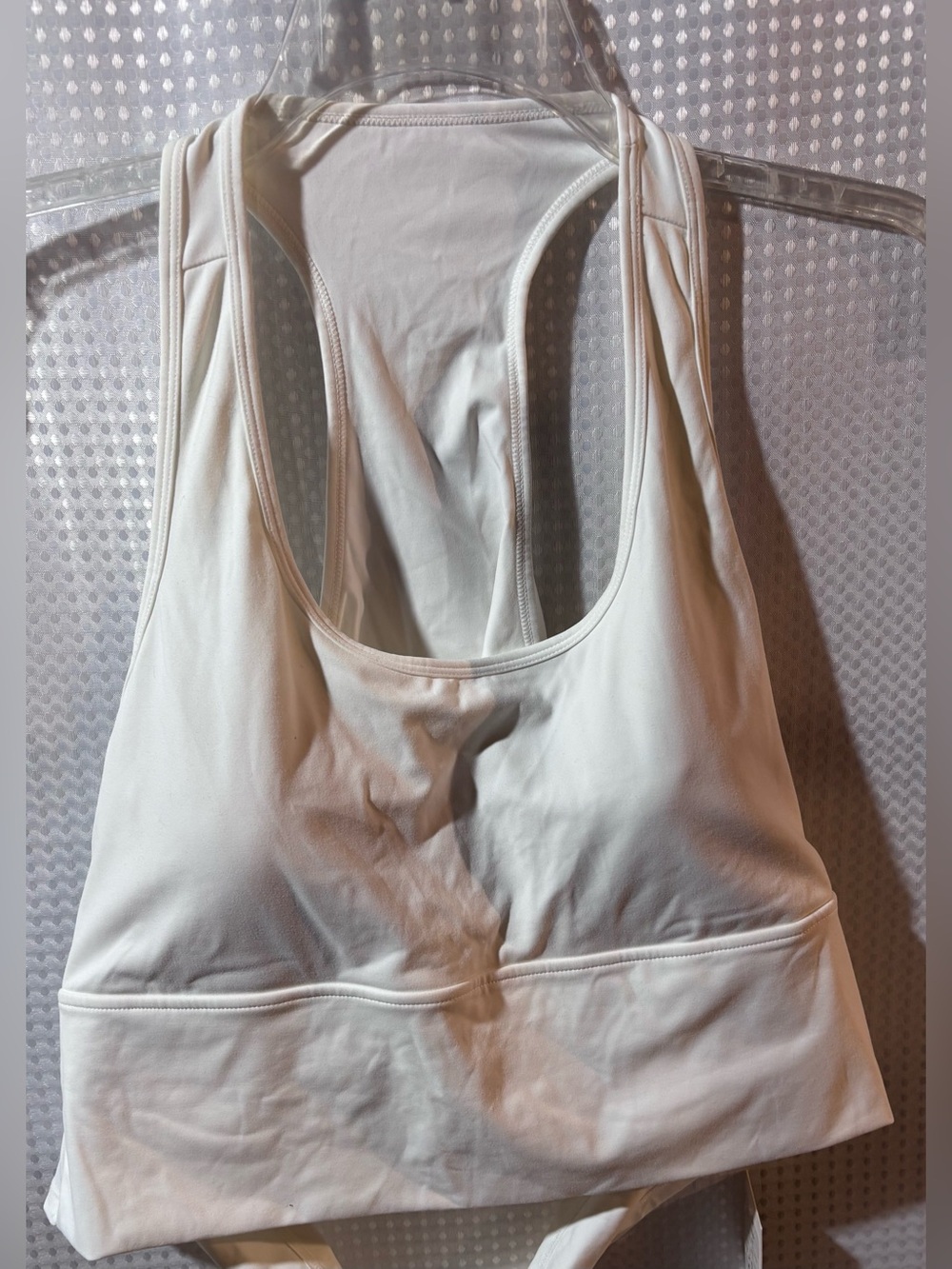 NWT Halara 3X White Cloudful Bra Top